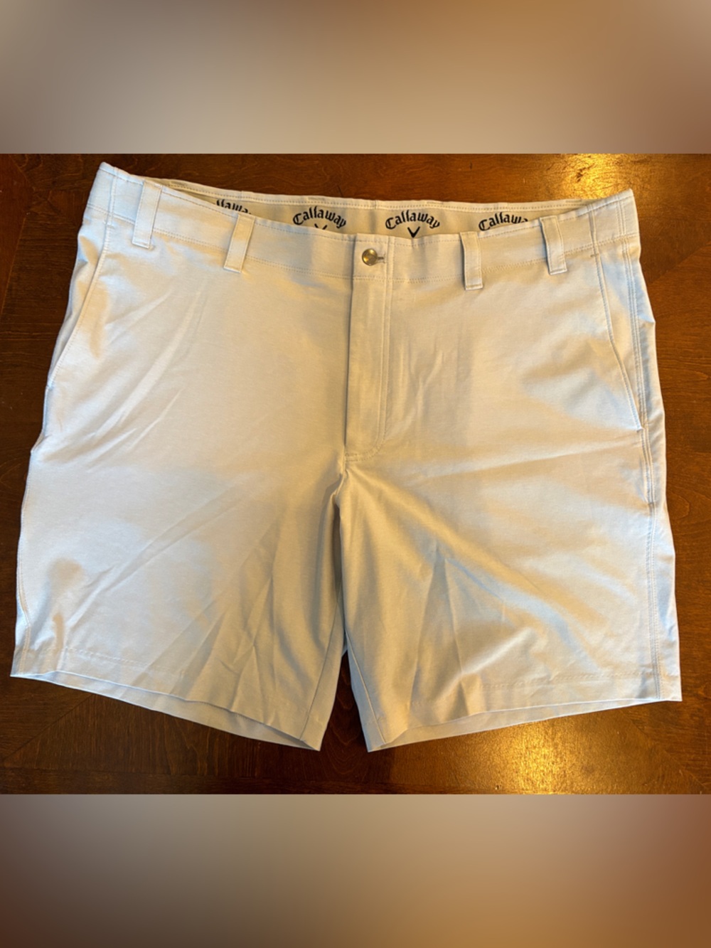 Callaway Light White Performance Golf Shorts